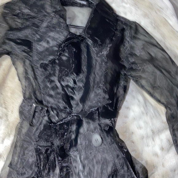 Womens mesh see through peacoat size med. brand new never worn - Picture 2 of 3